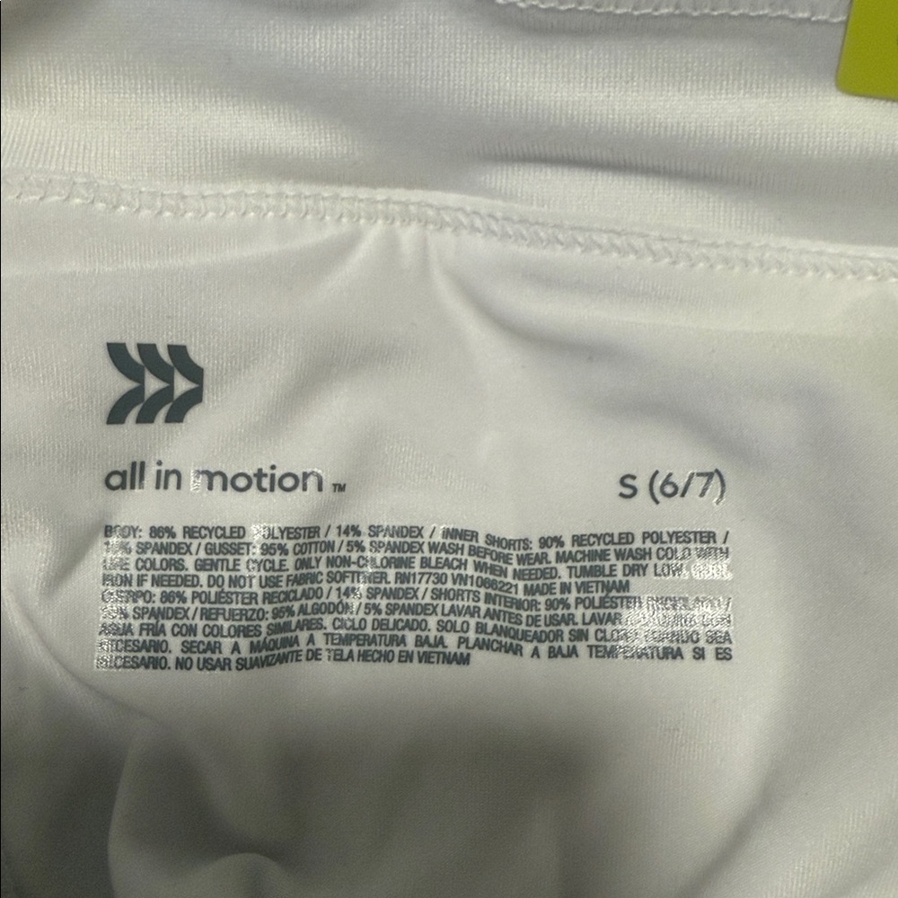 New girls All in Motion High-rise Tennis Athletic Skort White S-XS, S, L NWT…49 - Picture 11 of 16